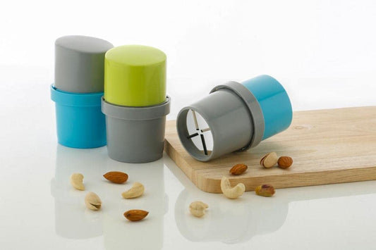 3-in-1 Plastic Dry Fruit & Paper Mill Grinder Slicer - Versatile & Efficient Kitchen Tool